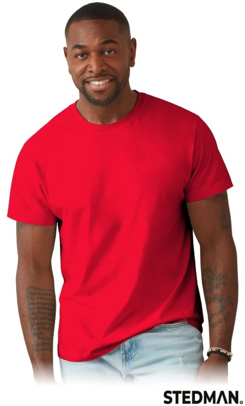 T-SHIRT MĘSKI ST2100 CZERWONY