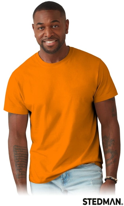T-SHIRT MĘSKI ST2100 POMARAŃCZOWY