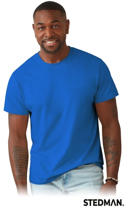 T-SHIRT MĘSKI ST2100 NIEBIESKI