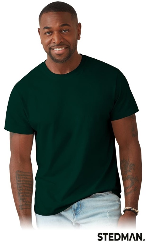 T-SHIRT MĘSKI ST2100 BUTELKOWA ZIELEŃ