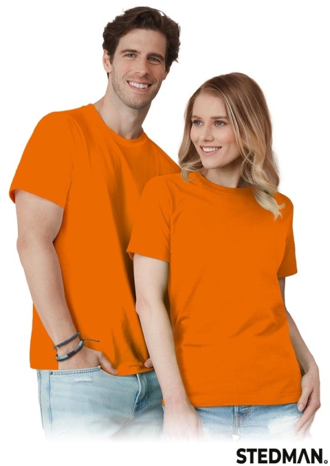 T-SHIRT ST2000 UNISEX WYSOKOGATUNKOWA BAWEŁNA POMARAŃCZOWY