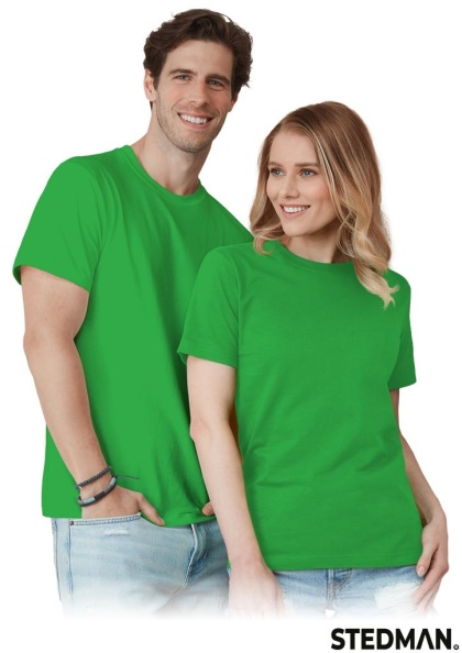 T-SHIRT ST2000 UNISEX WYSOKOGATUNKOWA BAWEŁNA ZIELONY KELLY