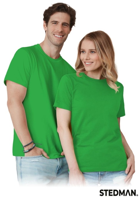 T-SHIRT ST2000 UNISEX WYSOKOGATUNKOWA BAWEŁNA ZIELONY KELLY