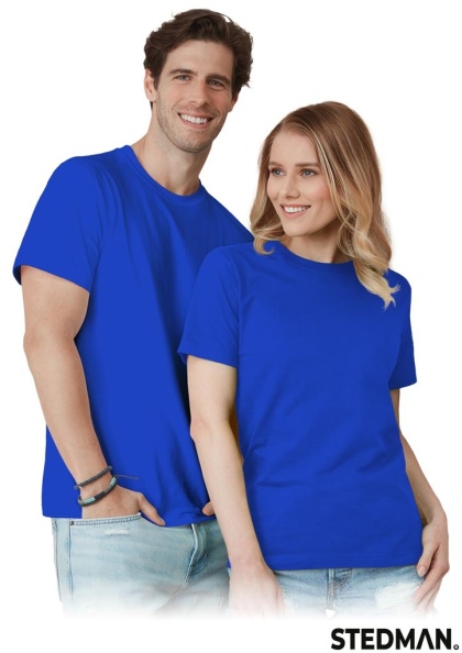 T-SHIRT ST2000 UNISEX WYSOKOGATUNKOWA BAWEŁNA NIEBIESKI