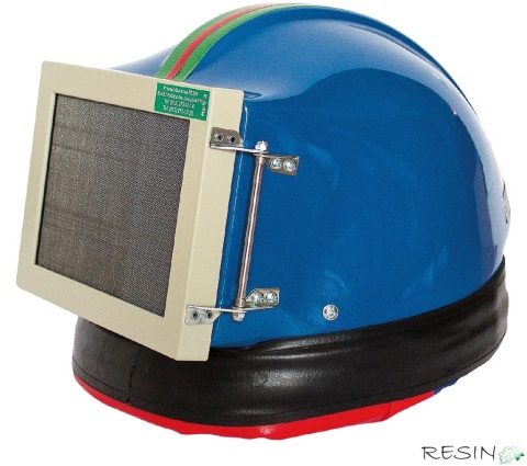 HEŁM OCHRONNY GRANIT - PIASKOWANIE - OBRÓBKA ŚCIERNA