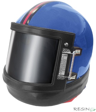 HEŁM OCHRONNY VEGA - PIASKOWANIE - OBRÓBKA ŚCIERNA