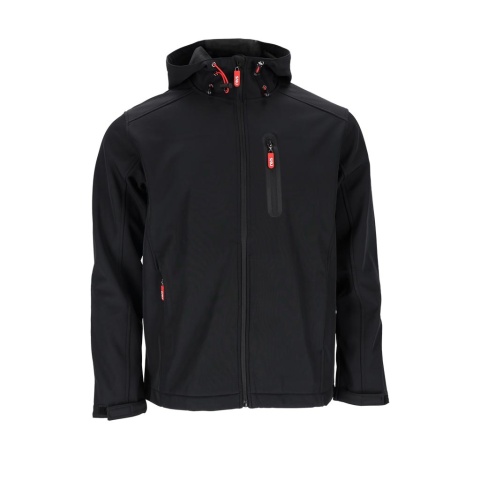 KURTKA OCHRONNA ROBIN SOFTSHELL POLAR CZARNY