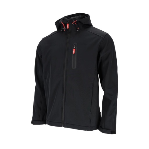 KURTKA OCHRONNA ROBIN SOFTSHELL POLAR CZARNY