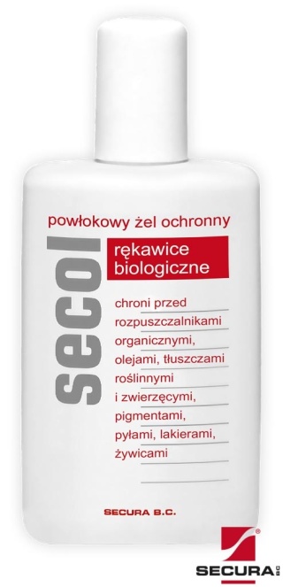 RĘKAWICE BIOLOGICZNE SECOL ŻEL HYDROFILOWY ŻEL OCHRONNY