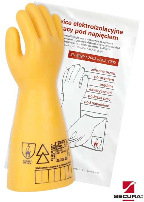 RĘKAWICE ELEKTROIZOLACYJNE RELSEC-5 5kV