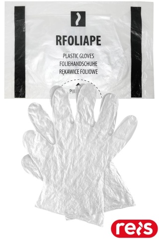 RĘKAWICE FOLIOWE RFOLIAPE JEDNORAZOWE