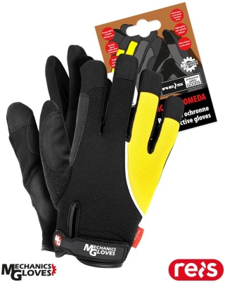 RĘKAWICE OCHRONNE ANDROMEDA PRZEMYSŁ MOTORYZACYJNY, SPORTOWCY, TRENING, PRACA