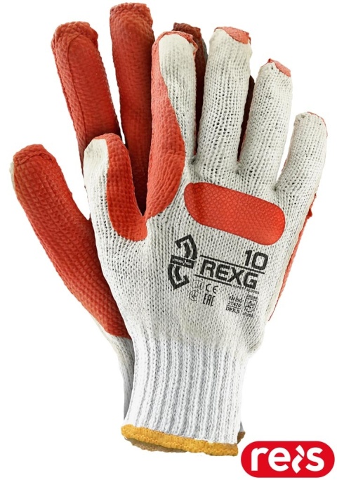 RĘKAWICE OCHRONNE REXG EXTRAGRIP BRUKARSKIE 12PAR