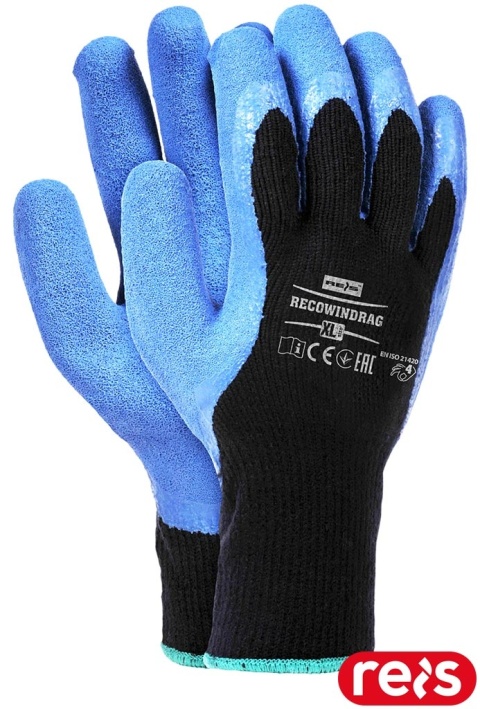 RĘKAWICE OCHRONNE RECOWINDRAG OCIEPLANE , MAGAZYNY, CHŁODNIE, TRANSPORT 12PAR