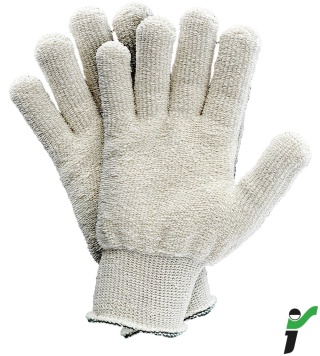 RĘKAWICE OCHRONNE RJ-BAFRO ODPORNE NA CIEPŁO KONTAKTOWE, DO KONTAKTU Z ŻYWNOŚCIĄ 5par