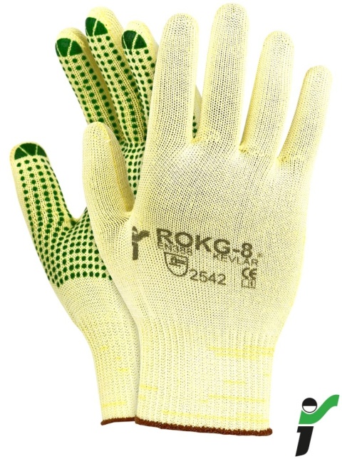 RĘKAWICE OCHRONNE RJ-KEVLAFIBV KEVLAR, ODPORNE NA PRZECIĘCIA I ROZDARCIA 5par