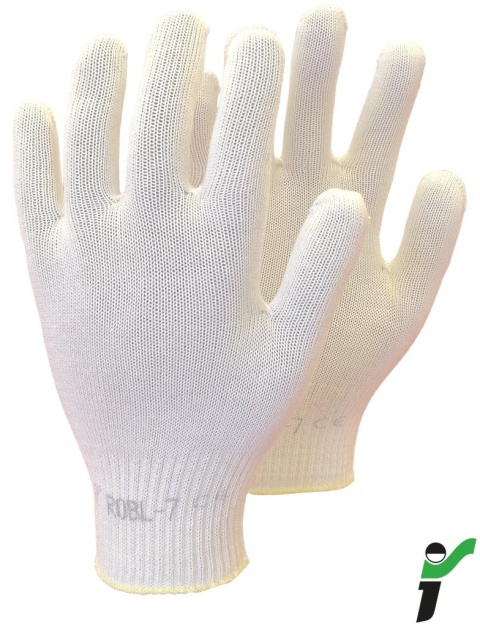 RĘKAWICE OCHRONNE RJ-WKS PRACE PORZĄDKOWE, PRZEMYSŁ SPOŻYWCZY, DO KONTAKTU Z ŻYWNOŚCIĄ, WKŁAD, 5PAR