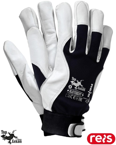 RĘKAWICE OCHRONNE RLEVEREST SKÓRA KOZIA