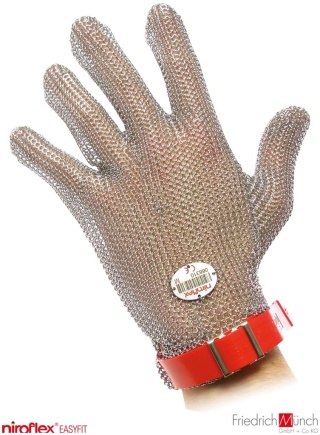 RĘKAWICE OCHRONNE NIROFLEX EASYFIT STAL NIERDZEWNA