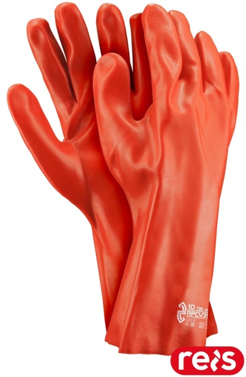 RĘKAWICE OCHRONNE RPCV35 BAWEŁNIANE POWLEKANE PCV