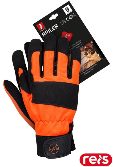 RĘKAWICE OCHRONNE PRZED RĘCZNĄ PILARKĄ ŁAŃCUCHOWĄ RPILER