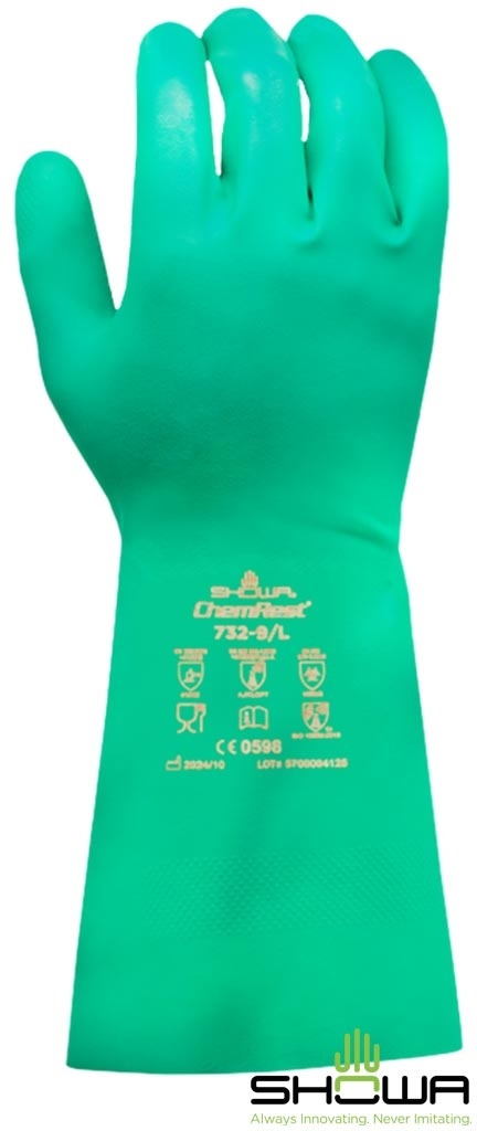 RĘKAWICE OCHRONNE SHOWA 732 DO KONTAKTU Z ŻYWNOŚCIĄ 12par