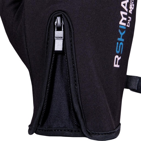 RĘKAWICE OCHRONNE RSKIMAX POLAR SOFTSHELL CZARNE