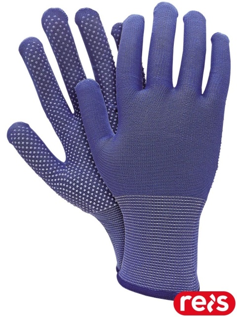 RĘKAWICE OCHRONNE RTENA MIKRONAKROPIENIE PCV TRANSPORT, BUDOWNICTWO 12PAR