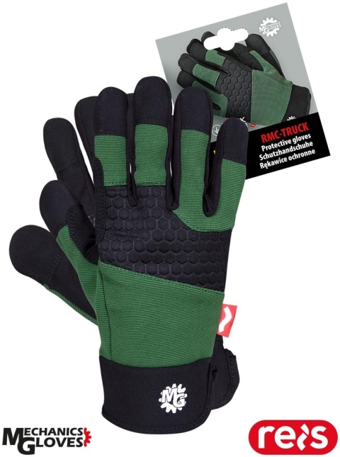 RĘKAWICE OCHRONNE TRUCK SPANDEX, DLA MECHANIKÓW, WYTRZYMAŁE, ODPORNE NA ZUŻYCIE