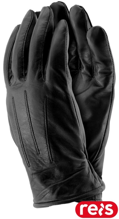 RĘKAWICE OCIEPLANE RLCOOLER OCIEPLANE SKÓRA OWCZA LICOWA POLAR ELEGANCKIE