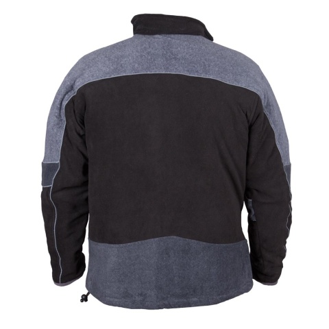 BLUZA OCHRONNA OCIEPLANA Z POLARU POLAREX PIKOWANA PODSZEWKA SZARY