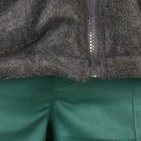 BLUZA OCHRONNA OCIEPLANA Z POLARU POLAREX PIKOWANA PODSZEWKA CZARNY