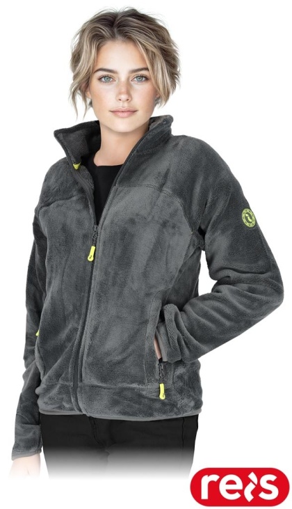 BLUZA OCHRONNA Z POLARU POLSHEEP DAMSKA GRAFITOWA