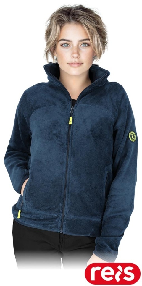 BLUZA OCHRONNA Z POLARU POLSHEEP GRANATOWA