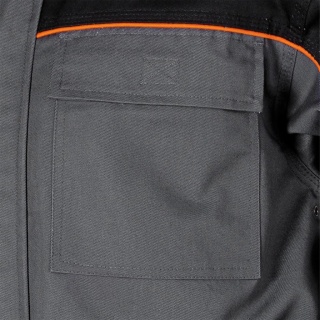 BLUZA OCHRONNA PRO SYSTEM WENTYLACJI, KIESZEŃ NA TELEFON, GRANATOWO-ŻÓŁTO-SZARA