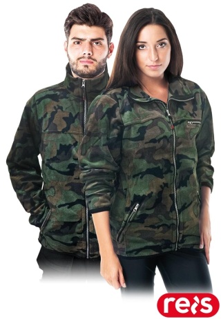 BLUZA Z POLARU OCHRONNA POLAR-HONEY UNISEX MORO