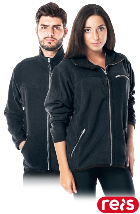 BLUZA Z POLARU OCHRONNA POLAR-HONEY UNISEX GRANATOWY