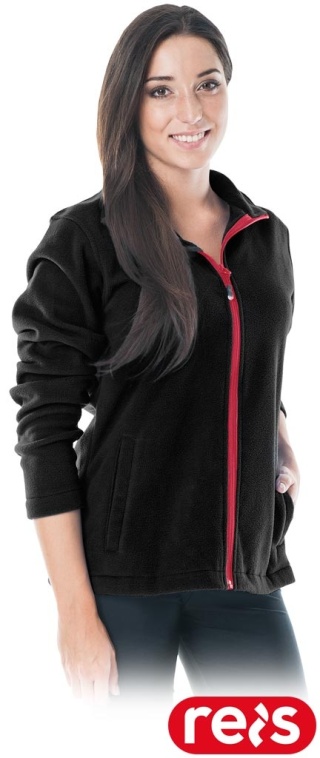 BLUZA Z POLARU OCHRONNA POLLADYDS POLAR DAMSKI CZARNY