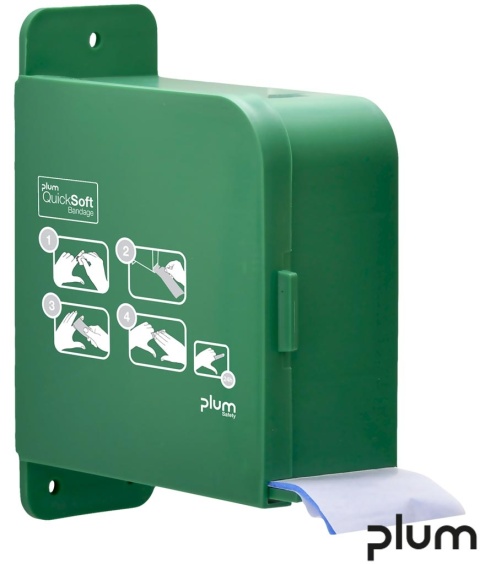 DYSPENSER Z BANDAŻEM NIEBIESKIM