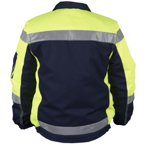 KURTKA OCHRONNA OCIEPLANA PROM-WIN PASY ODBLASKOWE