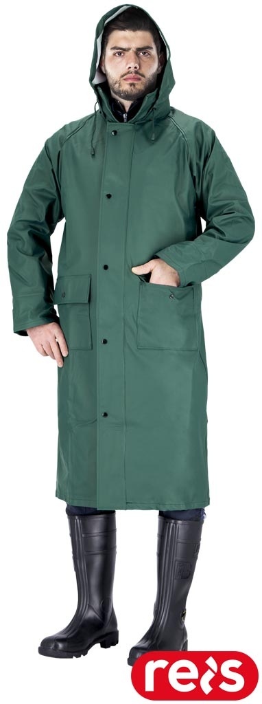 PŁASZCZ OCHRONNY PRZECIWDESZCZOWY PPDPU ZIELONY