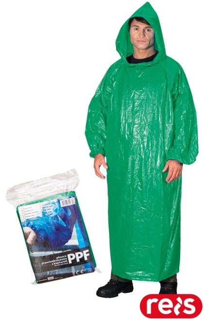 PŁASZCZ OCHRONNY PRZECIWDESZCZOWY PPF ZIELONY
