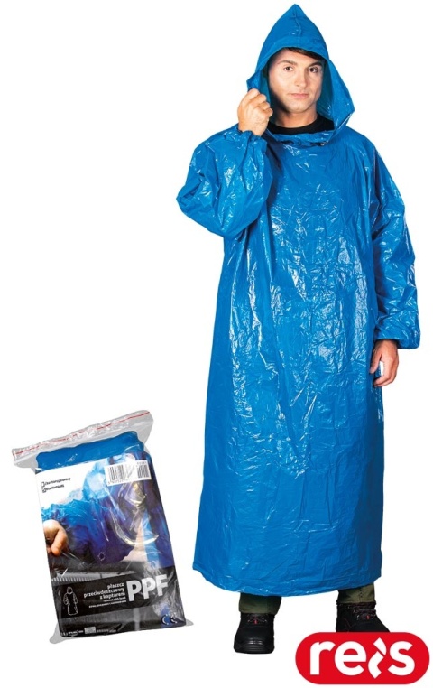 PŁASZCZ OCHRONNY PRZECIWDESZCZOWY PPF NIEBIESKI