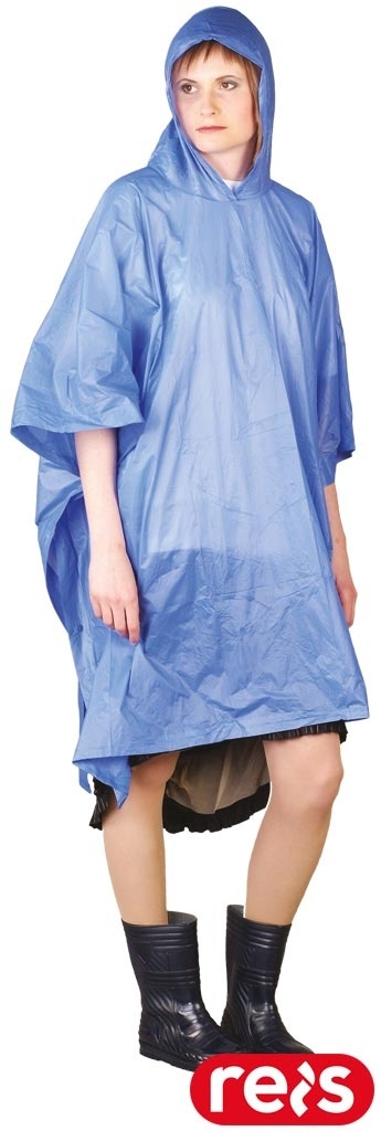 PELERYNA PONCZO OCHRONNE PRZECIWDESZCZOWE NIEBIESKIE