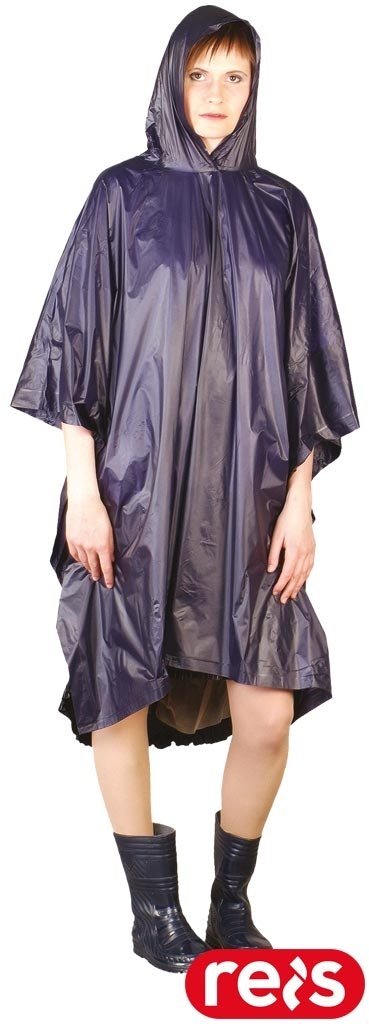 PELERYNA PONCZO OCHRONNE PRZECIWDESZCZOWE GRANATOWE