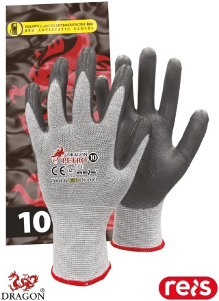 RĘKAWICE OCHRONNE PETRO ANTYELEKTROSTATYCZNE ESD 12PAR
