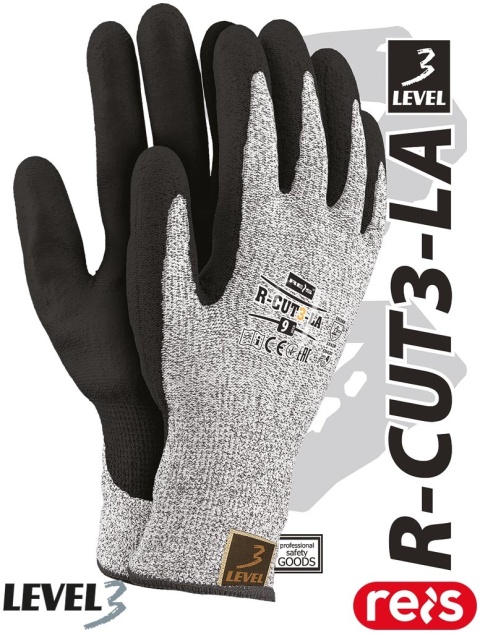 RĘKAWICE OCHRONNE R-CUT3-LA 12PAR