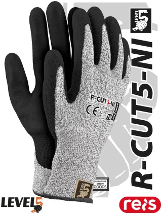 RĘKAWICE OCHRONNE R-CUT5-NI 12PAR