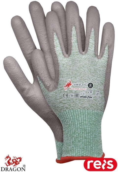 RĘKAWICE OCHRONNE R-CUTNIX-XD-PU 12PAR