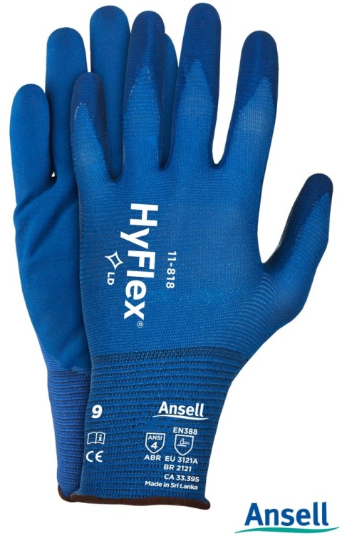 RĘKAWICE OCHRONNE RAHYFLEX11-818 12PAR